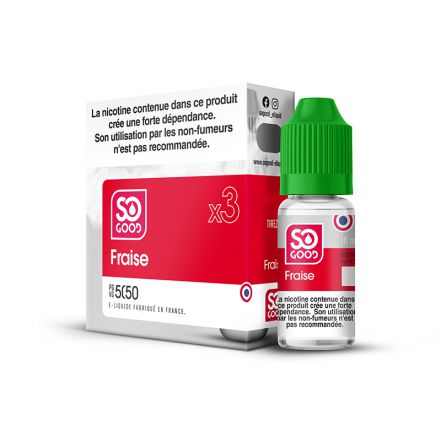 Fraise So Good 3x10ml 