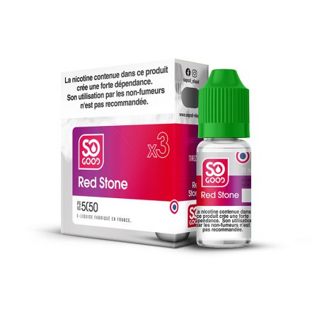 Boîte de 3 e-liquides So Good Redstone