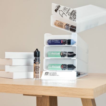 SoGood Labs - Vitrine de rangement eliquide en plexiglass - Socle