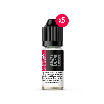 ZEBOOST Booster de nicotine 20mg 5x10ml 