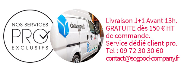 Livraison gratuite J+1 avant 13h dès 150€ HT